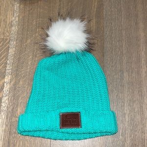 Turquoise love your melon hat